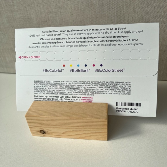 Evergreen Queen 💅✨ Color STREET NEW Sealed - Long Lasting Nail Polish Strips - Picture 7 of 7